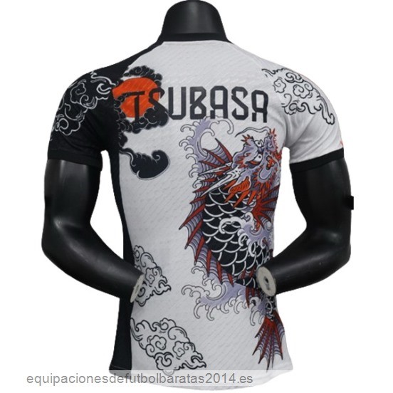Nuevo Tailandia Jugadores Especial Camiseta Japon 2024 Blanco Negro Baratas